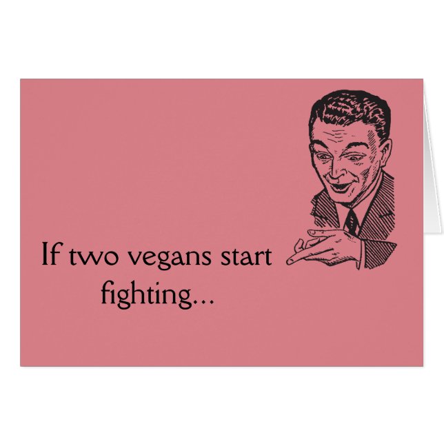 Vegan Humor (Anverso (Horizontal))