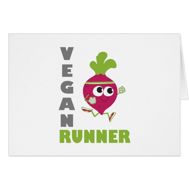 Vegan Runner - Beet (Anverso (Horizontal))