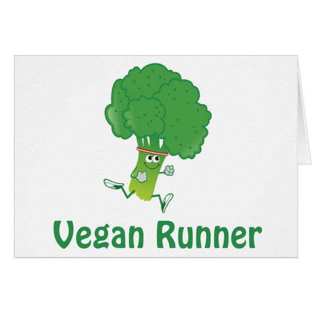 Vegan runner - Broccoli (Anverso (Horizontal))
