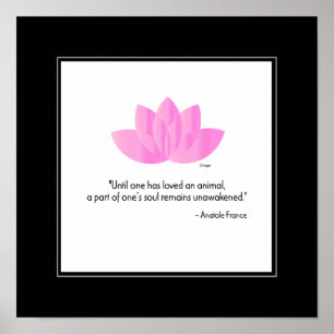 Vegan, salva un animal - decoración en la pared