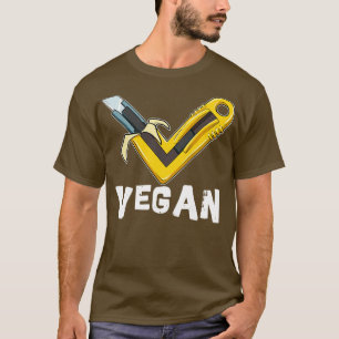 Vegan TShirt Veggie Banana Knife Camisetas y regal