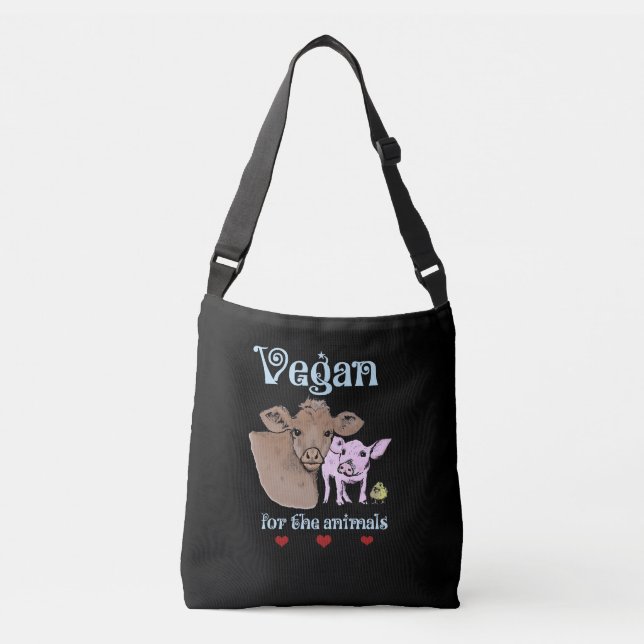 Vegano para el bolso de los animales (Anverso)