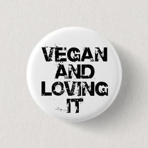 Vegano y amor de él botón