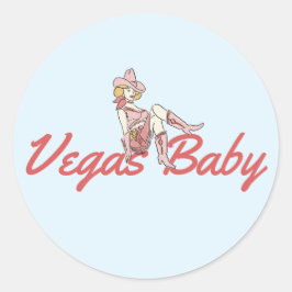 Vegas Baby Pegatina