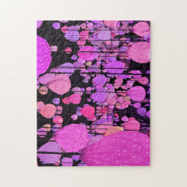 Vegas colorful suspended raindrops Puzzle