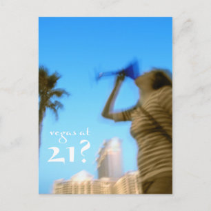 vegas en invitaciones de cumpleaños 21?