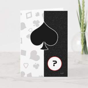 Vegas: Tarjeta de cumpleaños de encargo de la edad