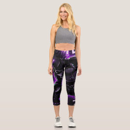 Vegeta Ultra Ego Capri Leggings