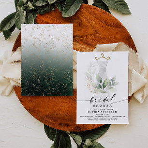 Vegetación acuática Invitación a ducha de novia do