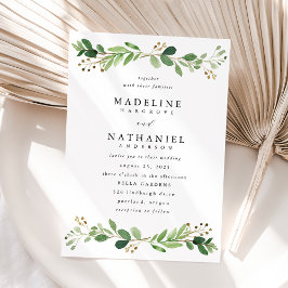 Vegetación acuática | Invitación a la boda