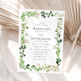 Vegetación acuática | Invitación a la boda