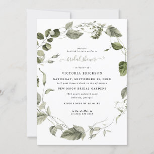 Vegetación acuática   Invitación a la ducha de nov