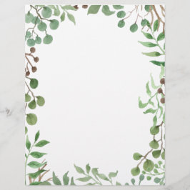 Vegetación botánica | Hoja | Boda Stationary