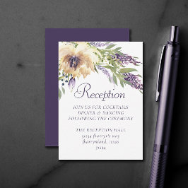 Vegetación de Anemone | Recepción Floral Purple Bo