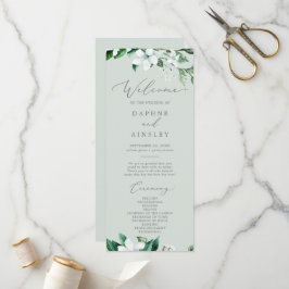 Vegetación de Woodland | Programa Mint Green Weddi