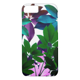 Vegetación, funda para teléfono de hojas, Apple iP