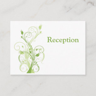 Vegetación, Tarjeta de Alojamiento de Recepción Fl