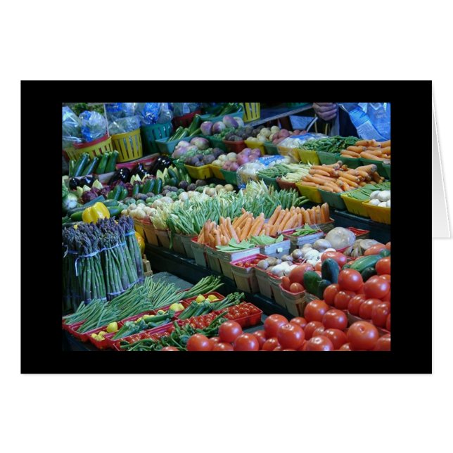 Vegetales En El Mercado De Atwater (Anverso (Horizontal))