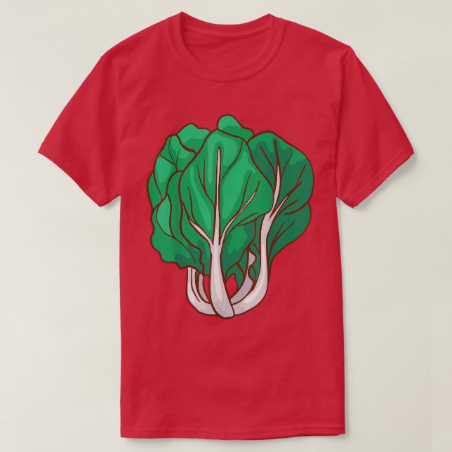 Vegetales Pak Choi Comida Camiseta vegetariana Veg (Diseño del anverso)
