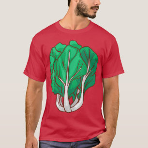 Vegetales Pak Choi Comida Camiseta vegetariana Veg