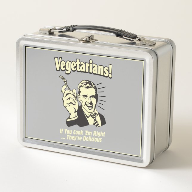 Vegetarianos: Son deliciosos (Anverso)