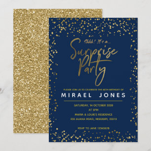 Vehículo de invitaciones a la fiesta de cumpleaños
