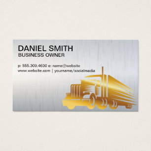 Vehículo Gold Semi   Conductor de camiones