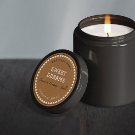 Vela | Atasco | Pegatinas de diseño de etiquetas d