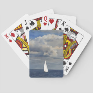 Vela Barco vela Arte Cartas de Jugador de Póquer