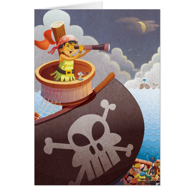 Vela con piratas (Frente)