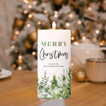 Árbol verde de los navidades | Feliz Navidad