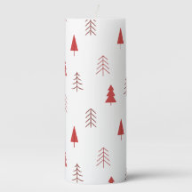 Árboles navideños festivos 3"x8"