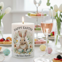 Conejito de Pascua de acuarela linda