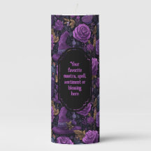 Crea tus propias rosas púrpura de bruja