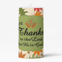 Dale Gracias al Señor | Otoño Personalizado