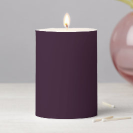 Vela De Columna Elegante morado