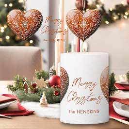 Vela De Columna Navidades rusos cocinan decorando tradición