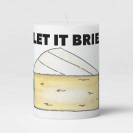 Vela De Columna PERMITIR QUE BRIE (BE) Doy Gracioso regalo de ques