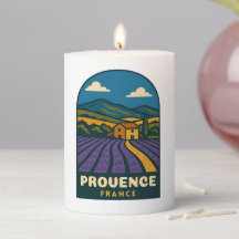 Viaje Retro Vintage Provenza Francia Paisaje