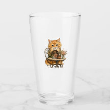 vela de gato lindo, etiqueta de gatito divertido,