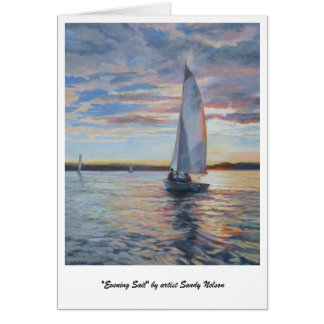 "Vela de la tarde" por el artista Sandy Nelson