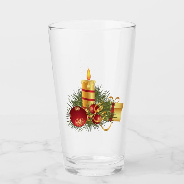 Vela de Navidades dorados (Anverso)