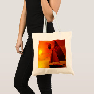 Vela en la bolsa de tocador grande Sunset