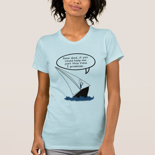 Vela Graciosa Querida camiseta de Dios (Anverso)