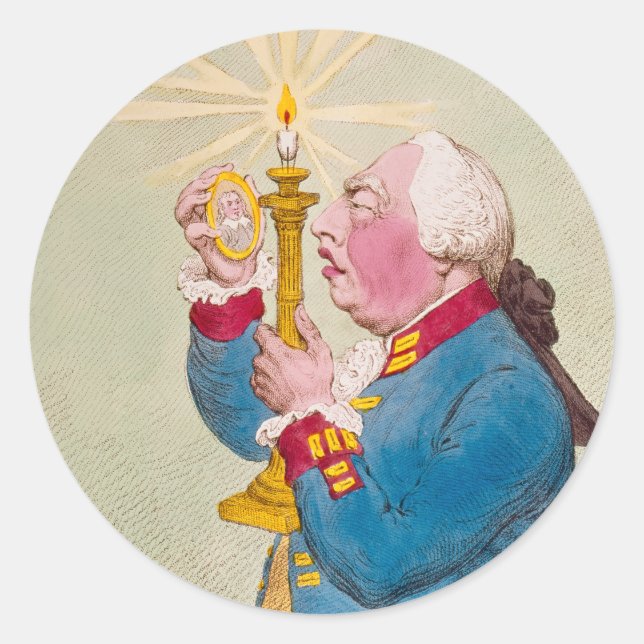 Vela - Pegatinas redondos para el arte de la estat (Anverso)