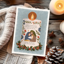 Vela Rústica de la Natividad Religiosa Navidad Pla