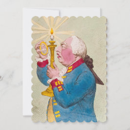 Vela - Tamaño plano de la invitación 12,7 cm x 17,