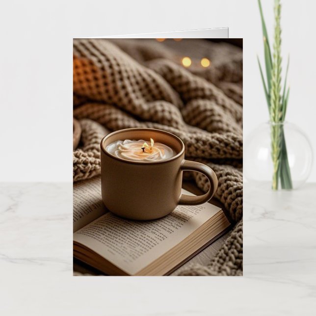 Velas cálidas y acogedoras para una noche tranquil (Anverso)