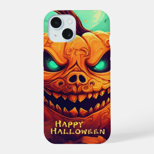 Velas de Calabaza de Ojos Turquesa Luna Llena Hall