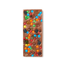 Velas de chocolate y osos de gummi